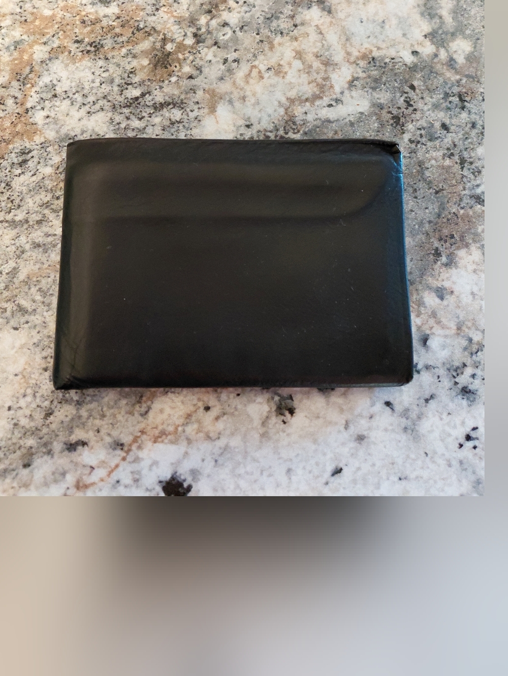 Vintage Lord Buxton Convertible Black Men's Bi-Fold Leather Wallet